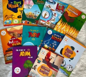 Prophets Sent By Allah The Stories Of The Prophets (Set Of 10 Story Books )- English Language